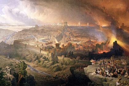 Le siège et la destruction de Jérusalem par les Romains sous le commandement de Titus en l’an 70