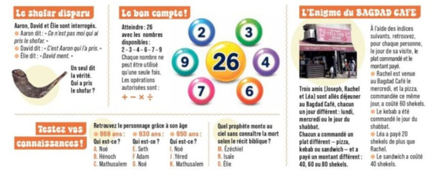 mots crois&eacute;s et jeux divers
