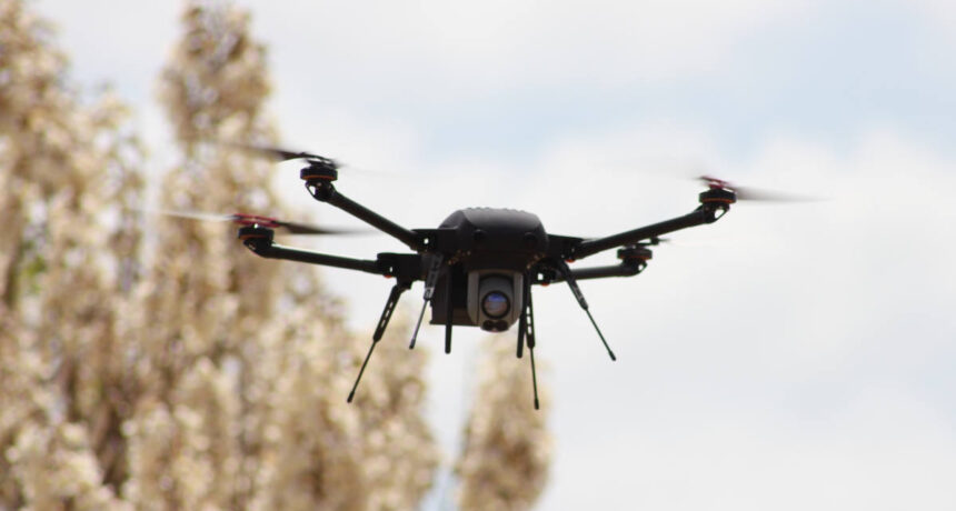 photo d'un drone israelien