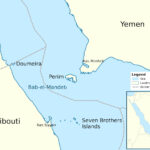 carte du detroit de Bab-El-Manded